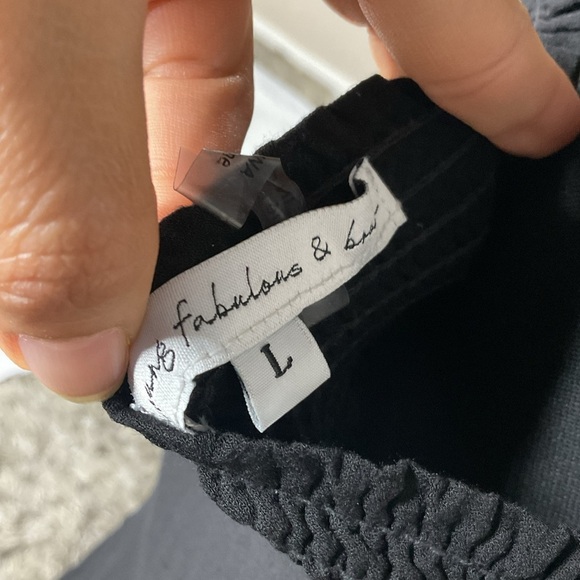 Joung fabulous & broke Elegant Black Maxi Skirt - Picture 3 of 5